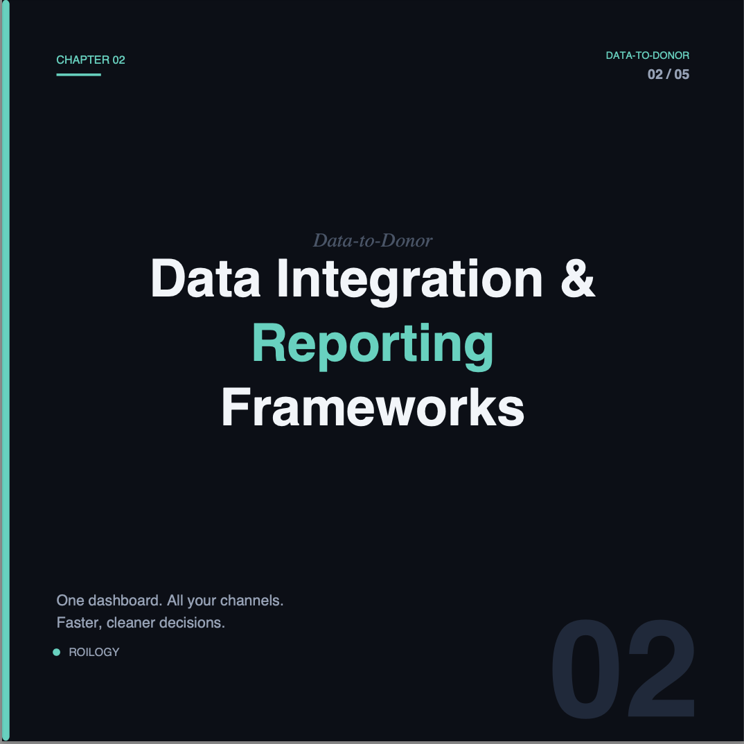 Guillermo Bale marketing for non-profits workshop: Data Integration and Reporting Frameworks for NGOs